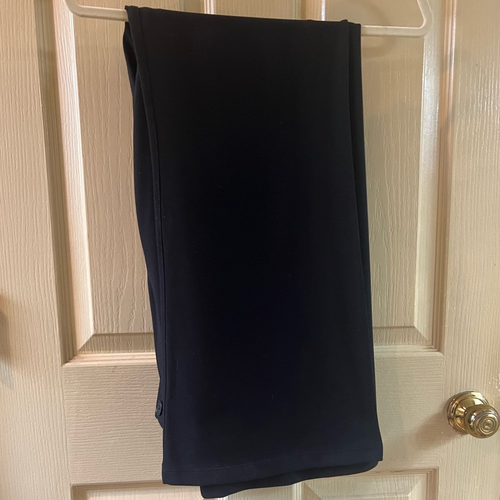 Betabrand Boot-Cut Classic Dress Pant Yoga Pants Black Size 2x(16-18) - Picture 11 of 13
